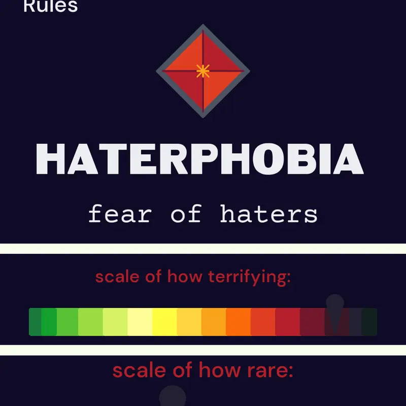 HaterPhobia by @Cool_Sebasguy