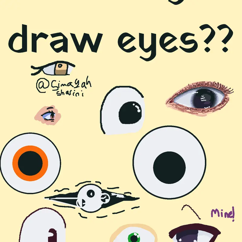 My eye says @simayahshalini by @simayahshalini