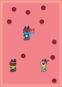 You got a pet named Oggy Oggy and his...