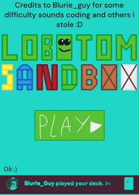 Lobotom Sandbox