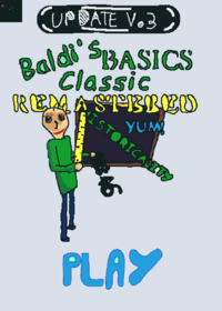 Baldis basic Remastered Update - AI, walls...