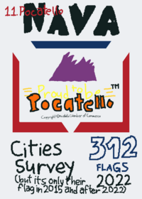 Flag band: 2022 NAVA city flags survey but...