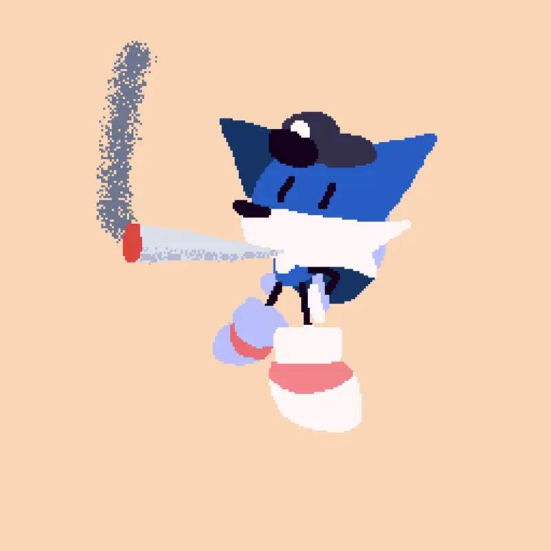 •blunt• by @blue_fox1993