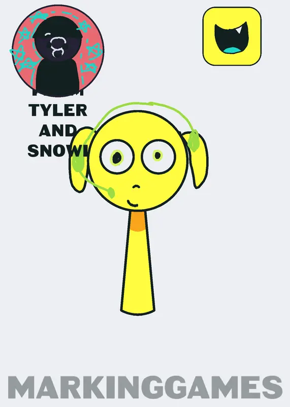 Sprunki oc Tyler by @Markinggames