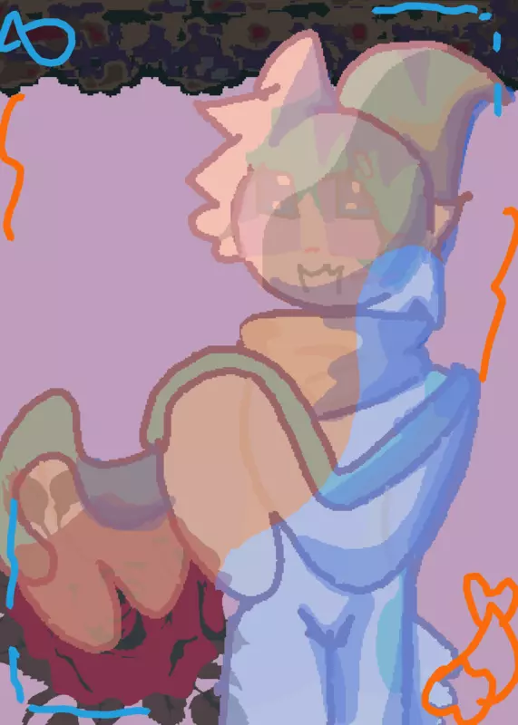 Ragebait fanchild (not mine!) by @Femzimoe