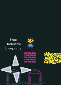 Free Undertale Blueprints