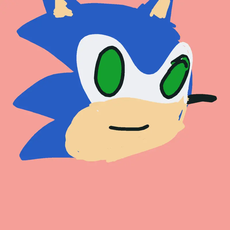 Sonic the hedgehog 🦔 by @Lucca1242