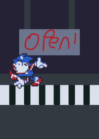 SONIC THE HEDGEHOG IN THE RING TOWER