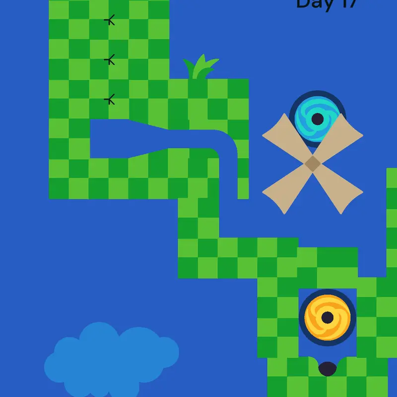 Daily Golf Chalenge Day 17 by @Hinlord123