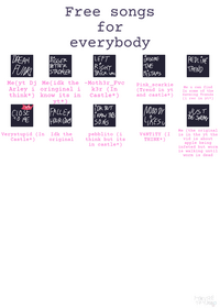 Free songs for everybody!