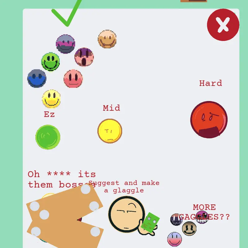 Glaggle game by @noby_hi_alt