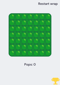 Bubble wrap!