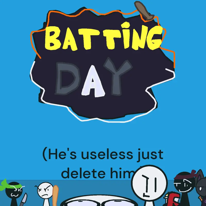 Batting Day animation :' by @Daav99