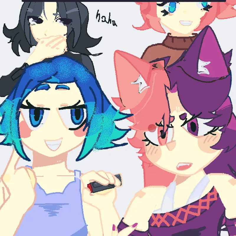 Dumb cat meme (not me 😭) by @Mariko_