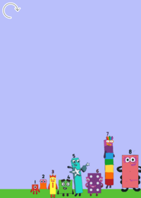 Number blocks 1 to 1 million