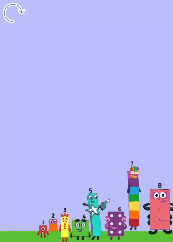 Number blocks 1 to 1 million by @baizhan_8