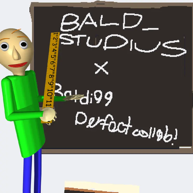 Bald_Studios x me collab!! Or is it.. by @Baldi99