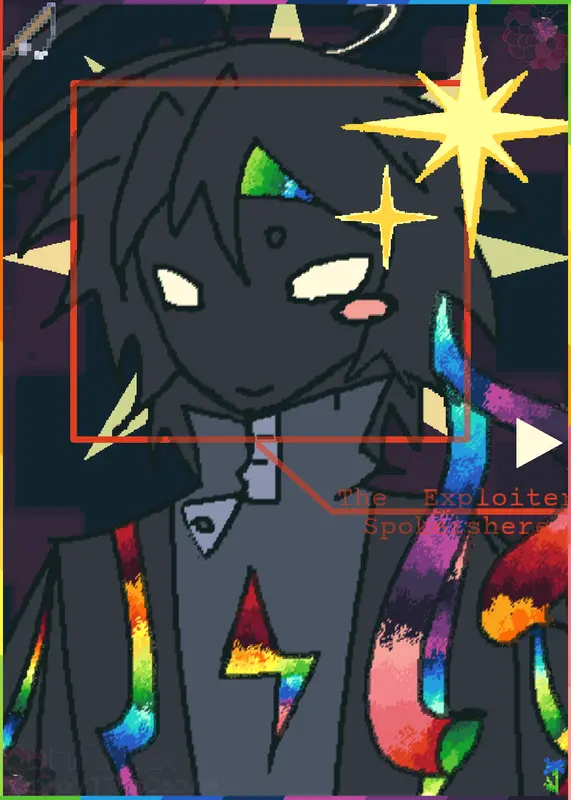 Spokeishere!!⚡🌈 Drawing! by @ConFimet