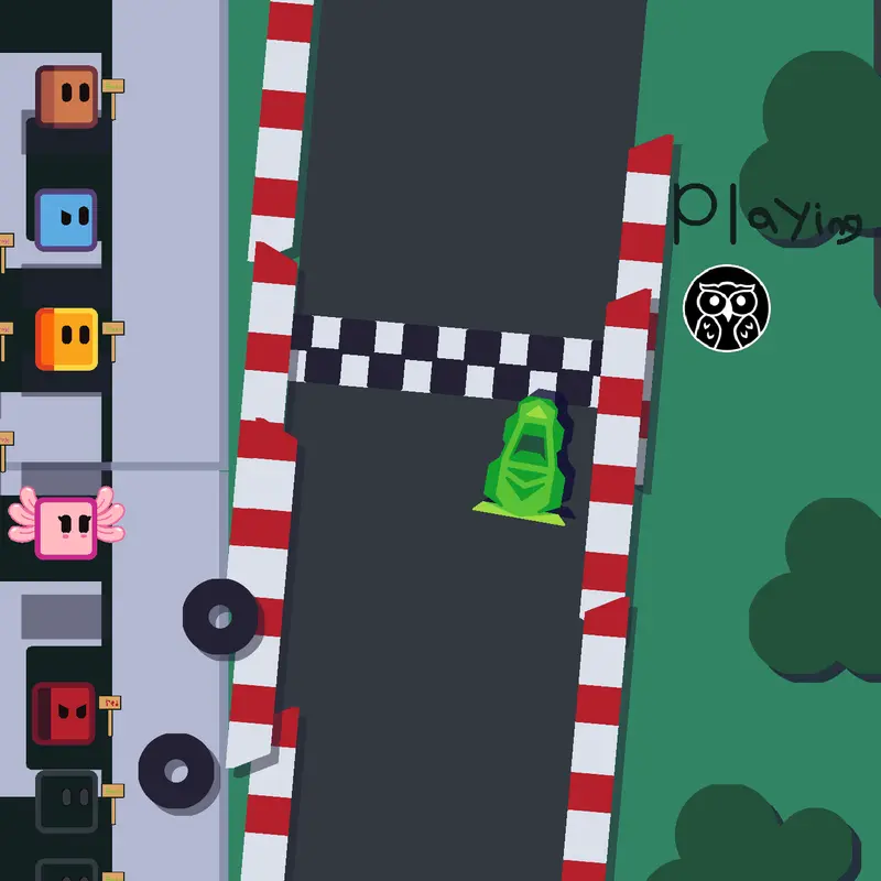 Is a race track for players and Castle by @JEREMIAH_10