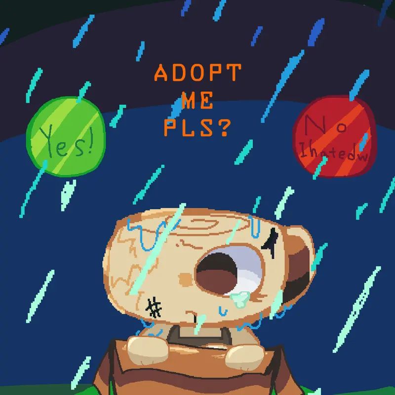 Will you adopt? by @CrossBilly