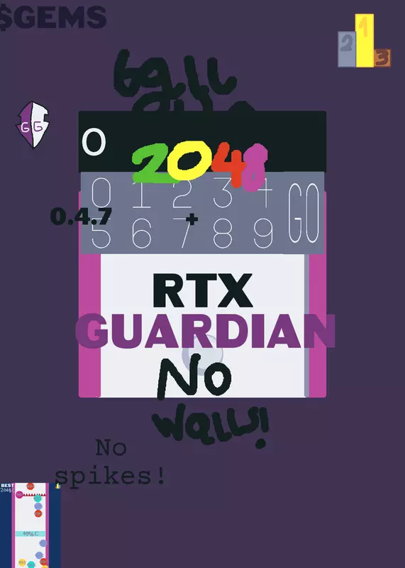 Ball run 2048 gameguardian 0.4.7 by @Zdoh32X