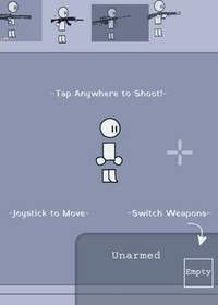 New weapons: classic minigun, AK47, Barrett...