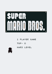 Mario ate a bad apple flower gives you color