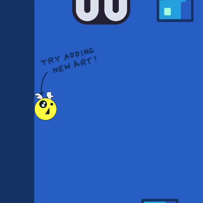 Flapper bird by @Pumpkindude
