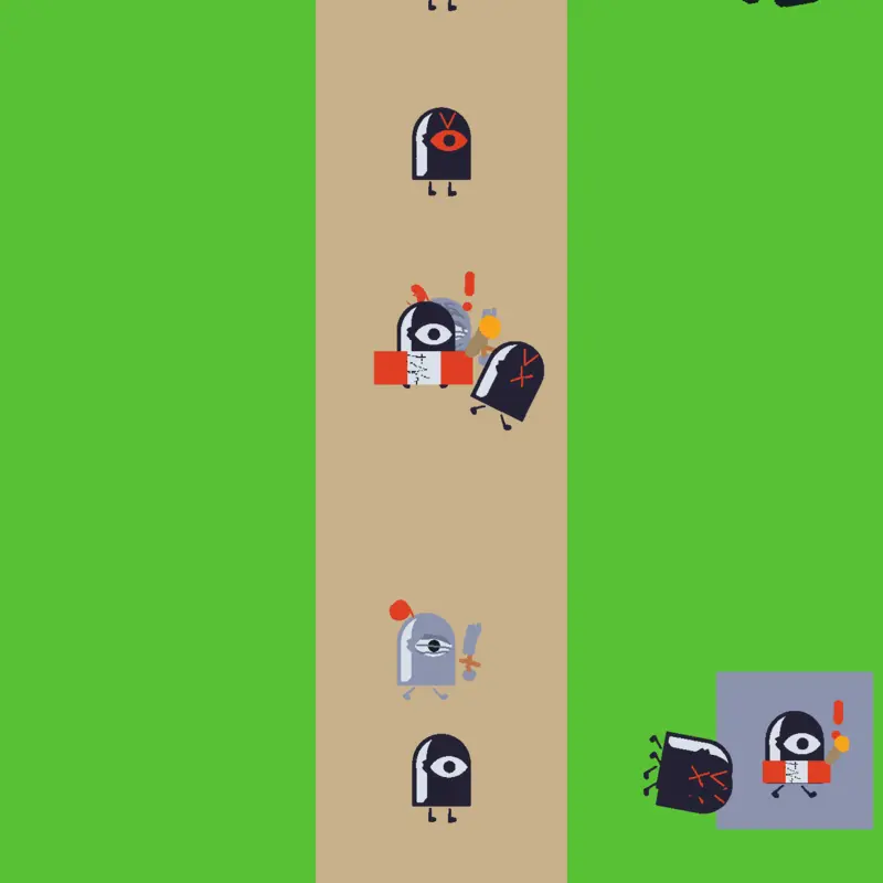 Battle characters by @CamiloS