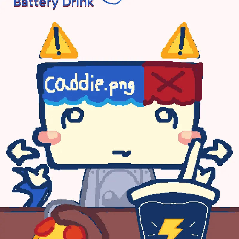 caddie eats food 🥹🥹 by @unipuppy_-_