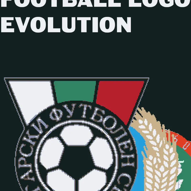 Bulgaria's football logo evolution by @Bg_developer