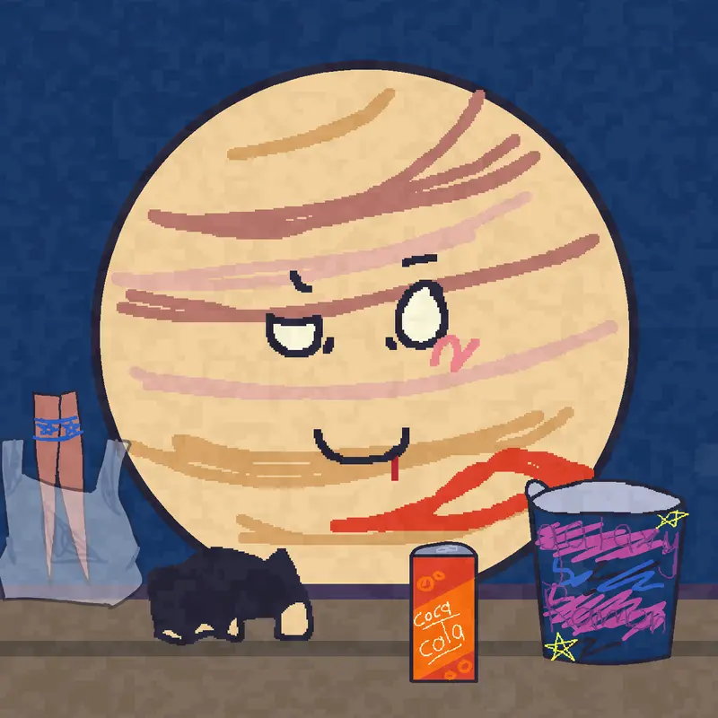 Jupiter mukbang [unfinished] by @-_Keis_-