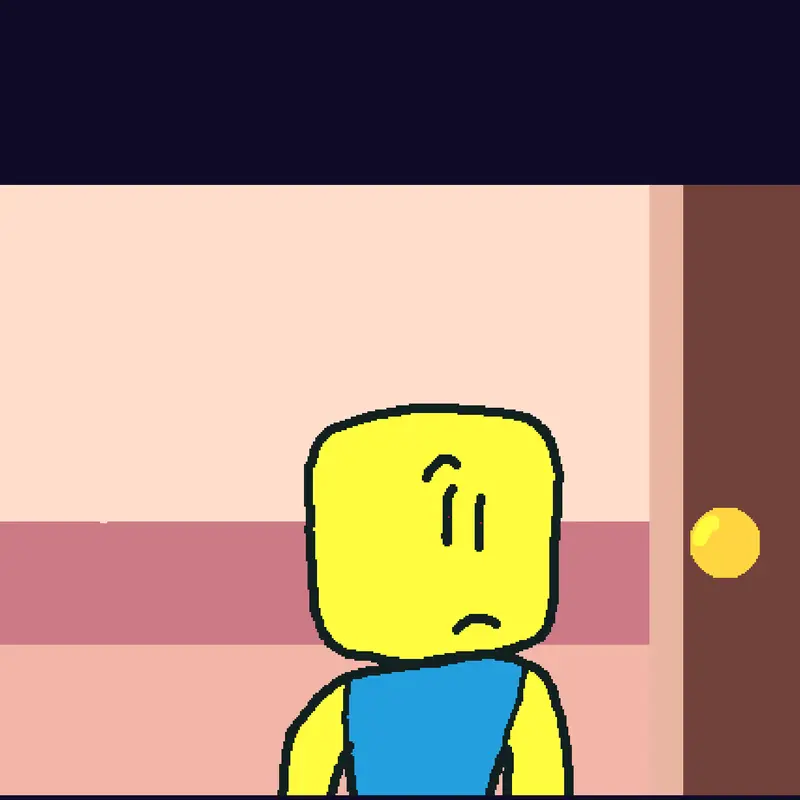 Driving in my car Noob animation by @OrbitalCastle