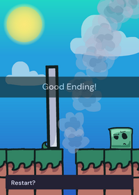 Ending Game with Fire ball