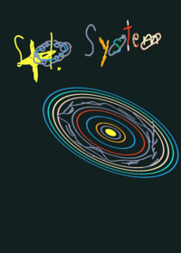 The solar system!