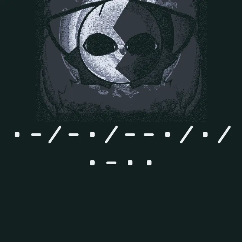 Morse code. by @lityss