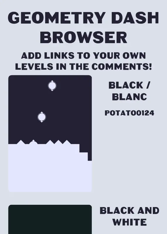 Geometry Dash Browser by @potato0124