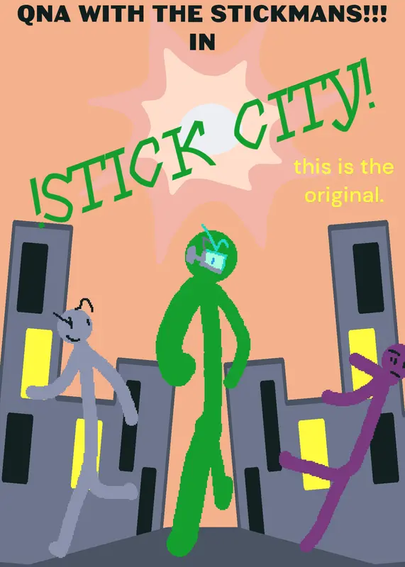 STICK CITY! by @stickman_clan