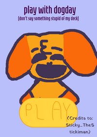 Play with dogDay!