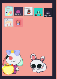 Emoij cat am tine