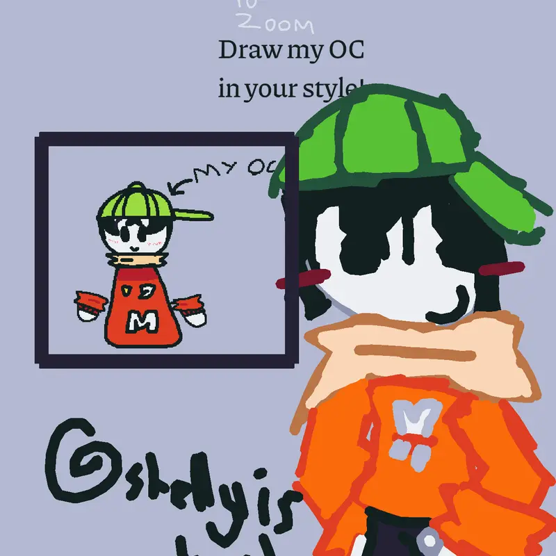 Redrawing idk bro by @shellyiskewl