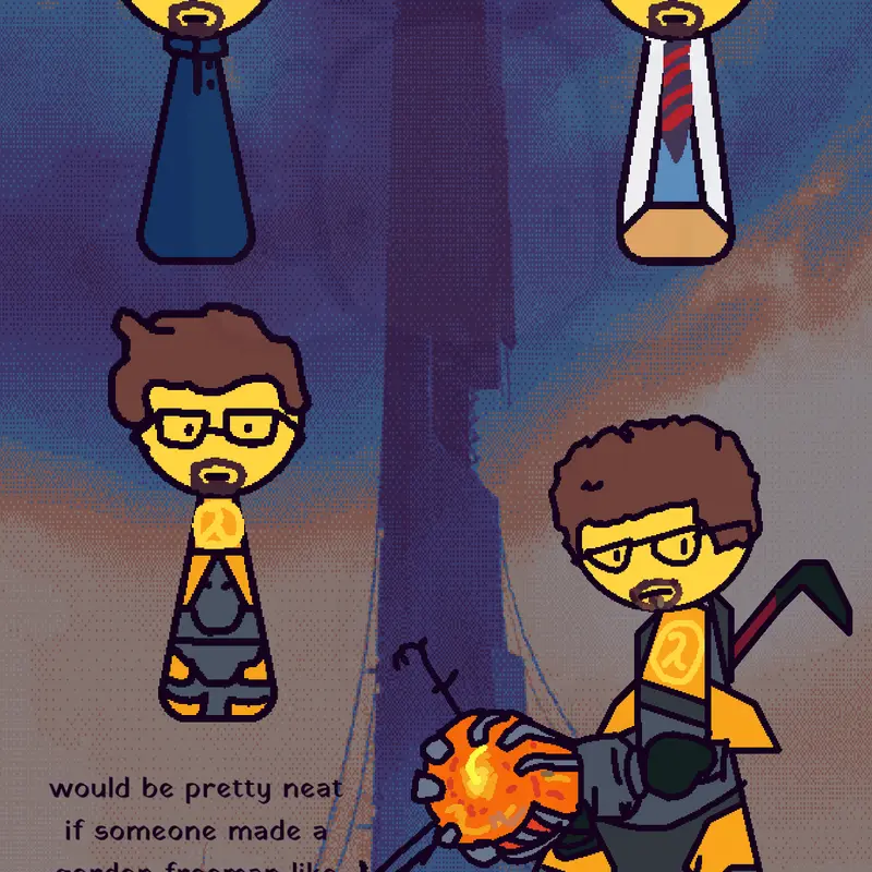 the only way for half-life 3 by @sleepy-sans