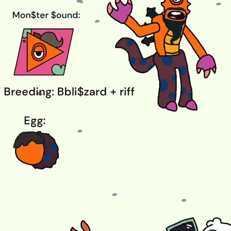 Bbliz$ard member oc by me by @EveraldoLopez