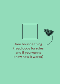 Free bounce effect