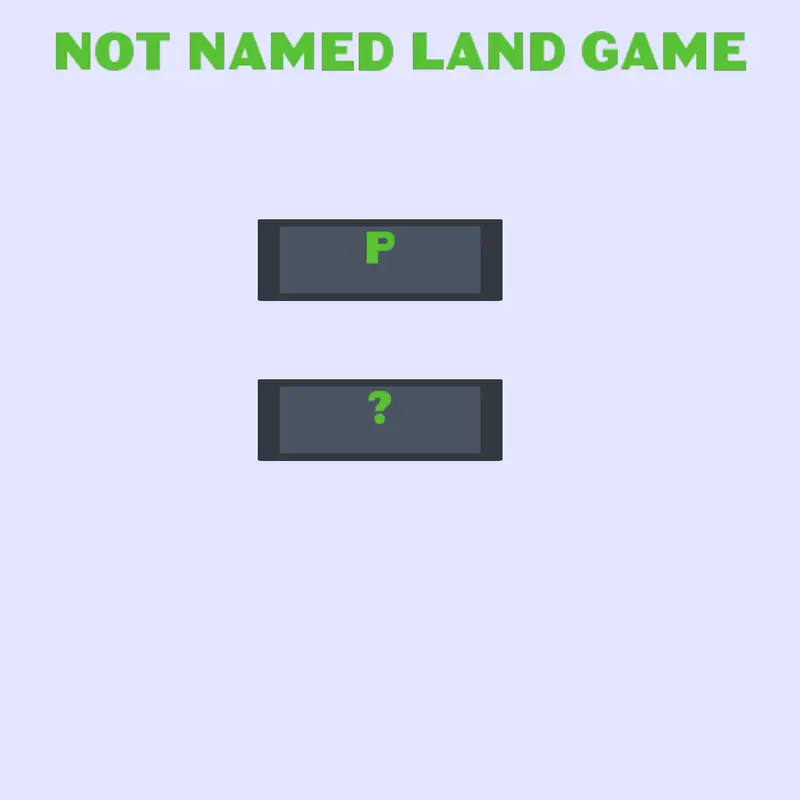Game by @gtgngrg