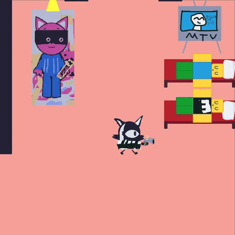Secret agent run from the void by @gojira123