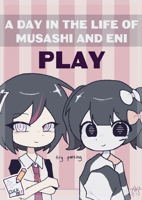 A Day in the Life of Musashi and Eni by @ace_leaves