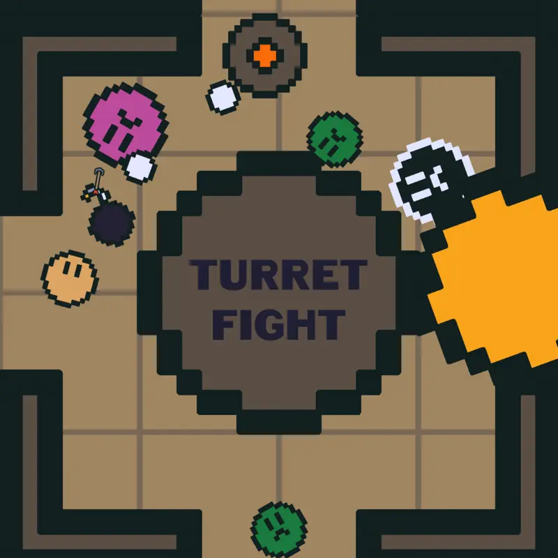 Turret fighting by @random_owl