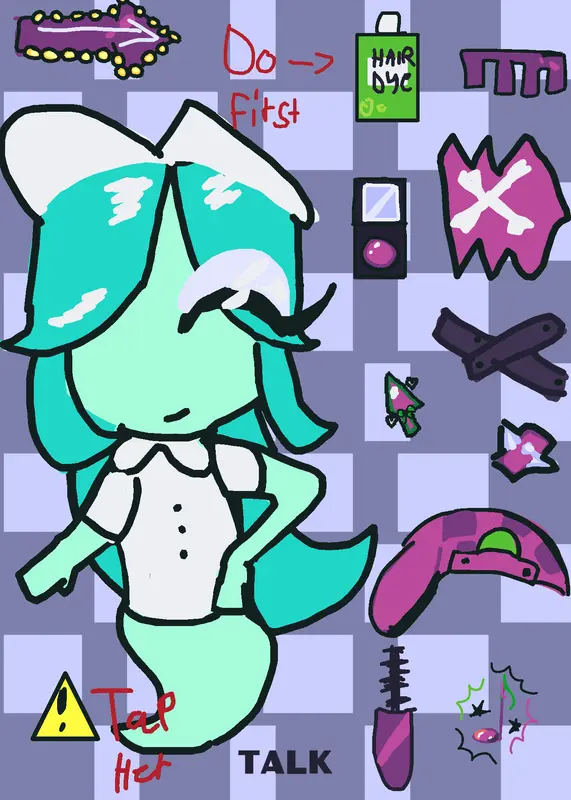 Dandy’s World Queens of mischeif puzzle by @gxitter