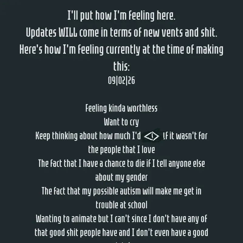 Sometimes I just wanna cry :) by @Gr33nbr0andVi0l3t